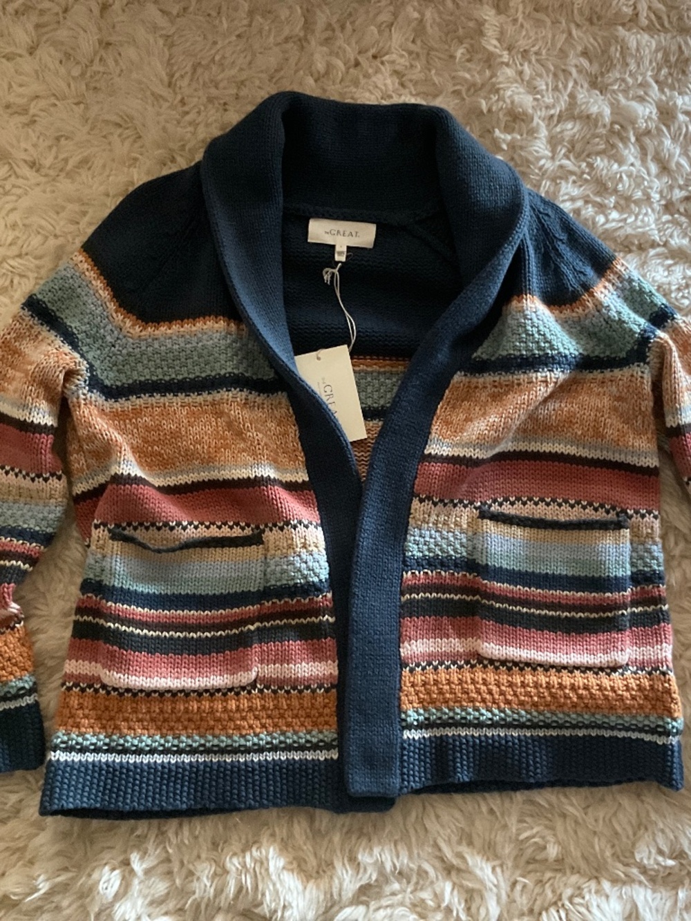 THE GREAT - Mountain Lodge Cardigan